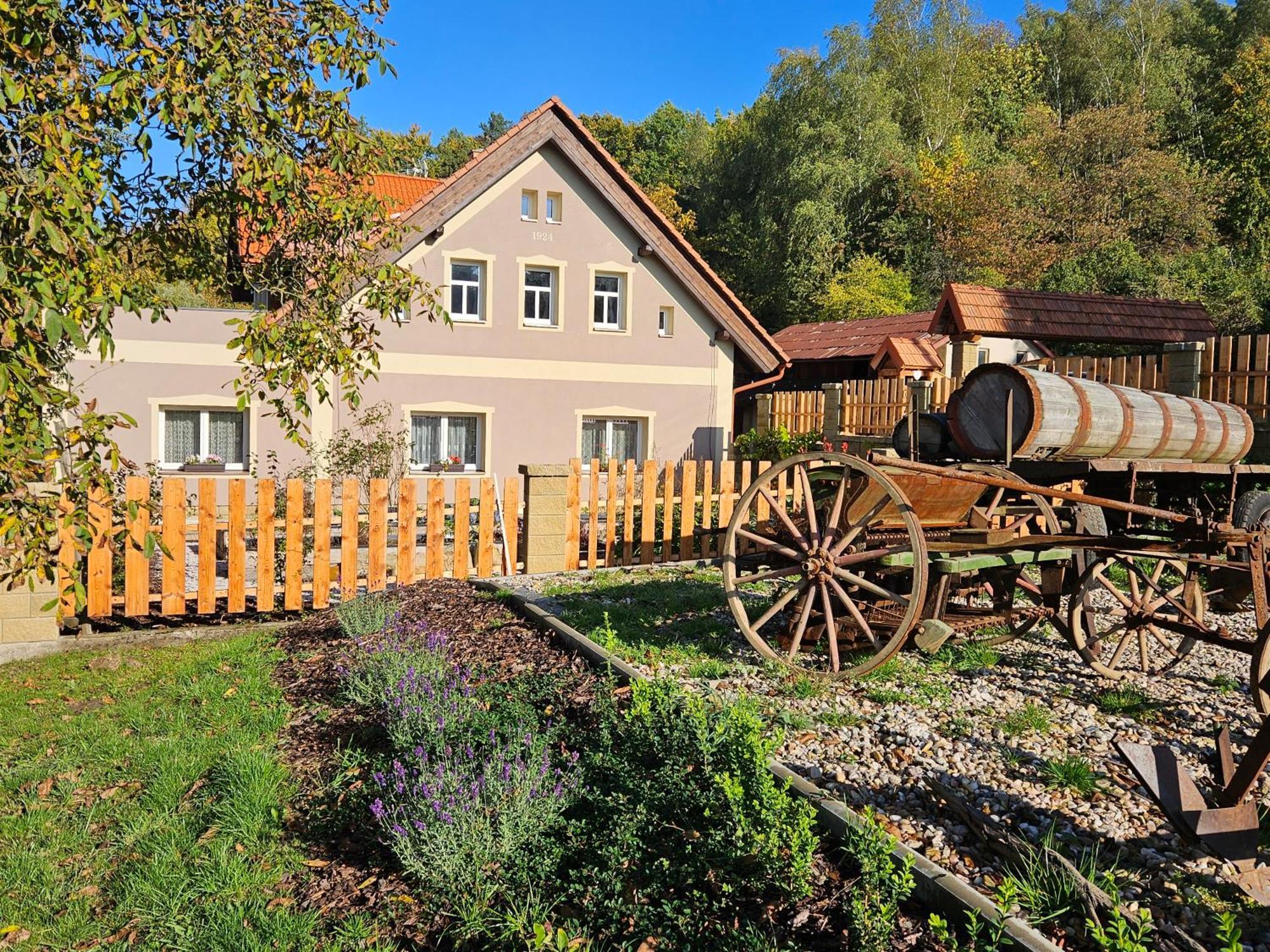 Gasthaus Bozska Usedlost Prackov Exterior foto